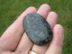 Very Old Roman? Medieval? Polished Stone Metal Detecting Find. British photo 2