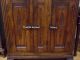 French Oak 3 Door Icebox With Marble Top 1900-1950 photo 1