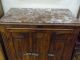 French Oak 3 Door Icebox With Marble Top 1900-1950 photo 2