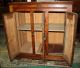 French Oak 3 Door Icebox With Marble Top 1900-1950 photo 4