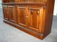 Pair Vintage Bookcases Wood Bookshelf Mid Century Modern 1974 By May Co. Post-1950 photo 8