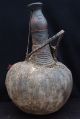 Large Afrcian Water / Milk Container 1940s Calabash Gourd Other photo 2