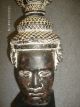 Two African Antique Busts Terra Cotta Clay Head Artifact Other photo 2