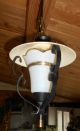 Vintage French Wrought Iron Lantern / Ceiling Light / Hanging Light Chandeliers, Fixtures, Sconces photo 8