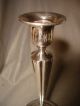 Early 20th C Chinese Export Silver Candlestick Marked Asia photo 1