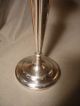 Early 20th C Chinese Export Silver Candlestick Marked Asia photo 2