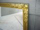 Large French Provincial Gold Gilt Mirror Rectangular Wall Mantle Mirrors photo 7