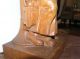 Antique Black Forest Hand Carved Table Lamp. Lamps photo 3