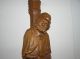 Antique Black Forest Hand Carved Table Lamp. Lamps photo 7