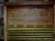 Antique National Washboard 801 Brass King Wood Primitive Other photo 3