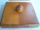 Simple Handmade Wooden Box Top Quality Wood Maker Signed Canister Or Storage Boxes photo 3