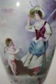 Antique 19thc Porcelain Painting French Champleve Enamel,  Gilt Bronze Ormolu Urn Urns photo 3