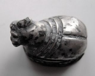 Silver Egyptian Scarab Weight.  Ref.  699. photo