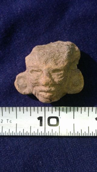 Precolumbian Sculpt 10,  Teotihuacán,  Mexico,  Old Fire God,  Prob.  1,  500+ Yrs Old photo
