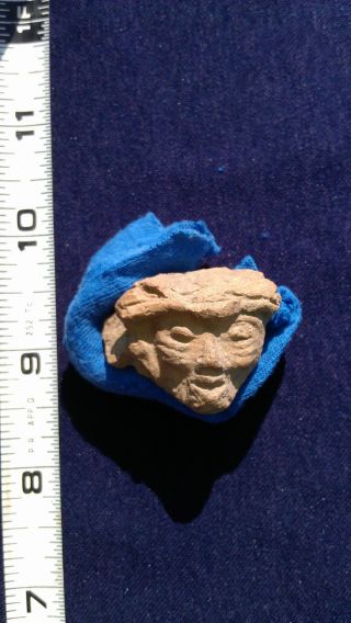 Precolumbian Sculp.  9,  Teotihuacán,  Mexico,  Old Fire God,  Prob.  1,  500+ Yrs Old photo
