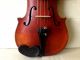 Old Antique 4/4 German Violin Stamped Heidl Powerful Tone - See Video String photo 2