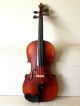 Old Antique 4/4 German Violin Stamped Heidl Powerful Tone - See Video String photo 3