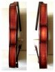 Old Antique 4/4 German Violin Stamped Heidl Powerful Tone - See Video String photo 7