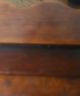 Antique Mahagony Inlay Veneer Round Sidetable Chest Two Drawer 2226 1900-1950 photo 9
