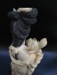 Tall Fine Old China Chinese Carved Faux Ivory Bone Guanyin Guan Kwan Yin Other photo 2