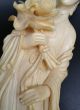 Tall Fine Old China Chinese Carved Faux Ivory Bone Guanyin Guan Kwan Yin Other photo 4