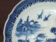 Pretty 18th C Chinese Export Qianlong Blue White Porcelain Saucer Plate Vase Porcelain photo 1