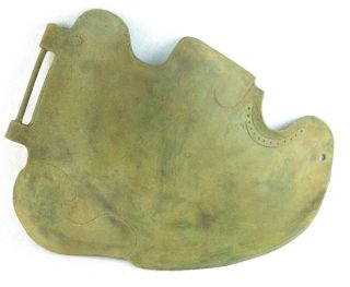 Roman Bronze Helmet Cheek Piece photo