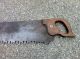 Vintage Old One Or Two Man Cross Cut Logging Superior Saw 42 Inch Blade Primitives photo 3