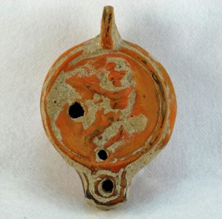 Roman Clay Oil Lamp photo