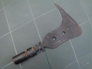 Congo Old African Knife Ancien Couteau Afrique Mangbetu photo