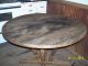 Antique Country French Raw Hardwood Dining Table 1900-1950 photo 5
