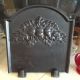 Arts And Crafts Cast Iron Fireplace Hearth Panal Very Heavy Charming Piece Arts & Crafts Movement photo 2