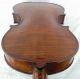 Antique Old Early Violin Flame One Piece Back Patina Full Size 4/4 Nr String photo 4