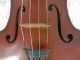 Antique Old Early Violin Flame One Piece Back Patina Full Size 4/4 Nr String photo 6