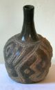Pre - Columbian Chavin Black Ceramic Vessel 8 1/4 X 4x 4 The Americas photo 4