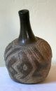 Pre - Columbian Chavin Black Ceramic Vessel 8 1/4 X 4x 4 The Americas photo 5