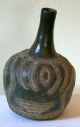 Pre - Columbian Chavin Black Ceramic Vessel 8 1/4 X 4x 4 The Americas photo 6