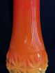 Vintage Retro Mid Century Tall Orange Vase Must See Vases photo 3