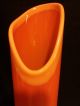 Vintage Retro Mid Century Tall Orange Vase Must See Vases photo 8