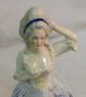 Antique German Deco Marie Antoinette Porcelain Half Doll Pin Cushion - Nr Pin Cushions photo 1