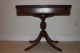 Vintage Mahogany Game Table W/ Duncan Phyfe Base Pedastal Claw Foot Legs 1900-1950 photo 1