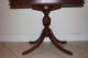 Vintage Mahogany Game Table W/ Duncan Phyfe Base Pedastal Claw Foot Legs 1900-1950 photo 2