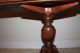 Vintage Mahogany Game Table W/ Duncan Phyfe Base Pedastal Claw Foot Legs 1900-1950 photo 4