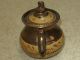 Antique Copper Lustreware Teapot W/lid - Circa 1850 - Unusual Bird (eagle) Handle Teapots & Tea Sets photo 2
