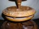 3 Tier Hand Carved Wood Lazy Susan (pineapple) Other photo 2