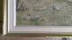 Fabulous Retro Framed Landscape Sunny Mountain Monastery Oil Painting Signed Mid-Century Modernism photo 8