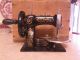 Stitchwell Antique Child ' S Sewing Machine - Wooden Box,  Clamp,  Spool Works Sewing Machines photo 3