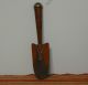 Vintage Red Paint Rusty Garden Tool Primitives photo 3
