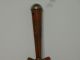 Vintage Red Paint Rusty Garden Tool Primitives photo 4