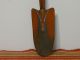 Vintage Red Paint Rusty Garden Tool Primitives photo 5